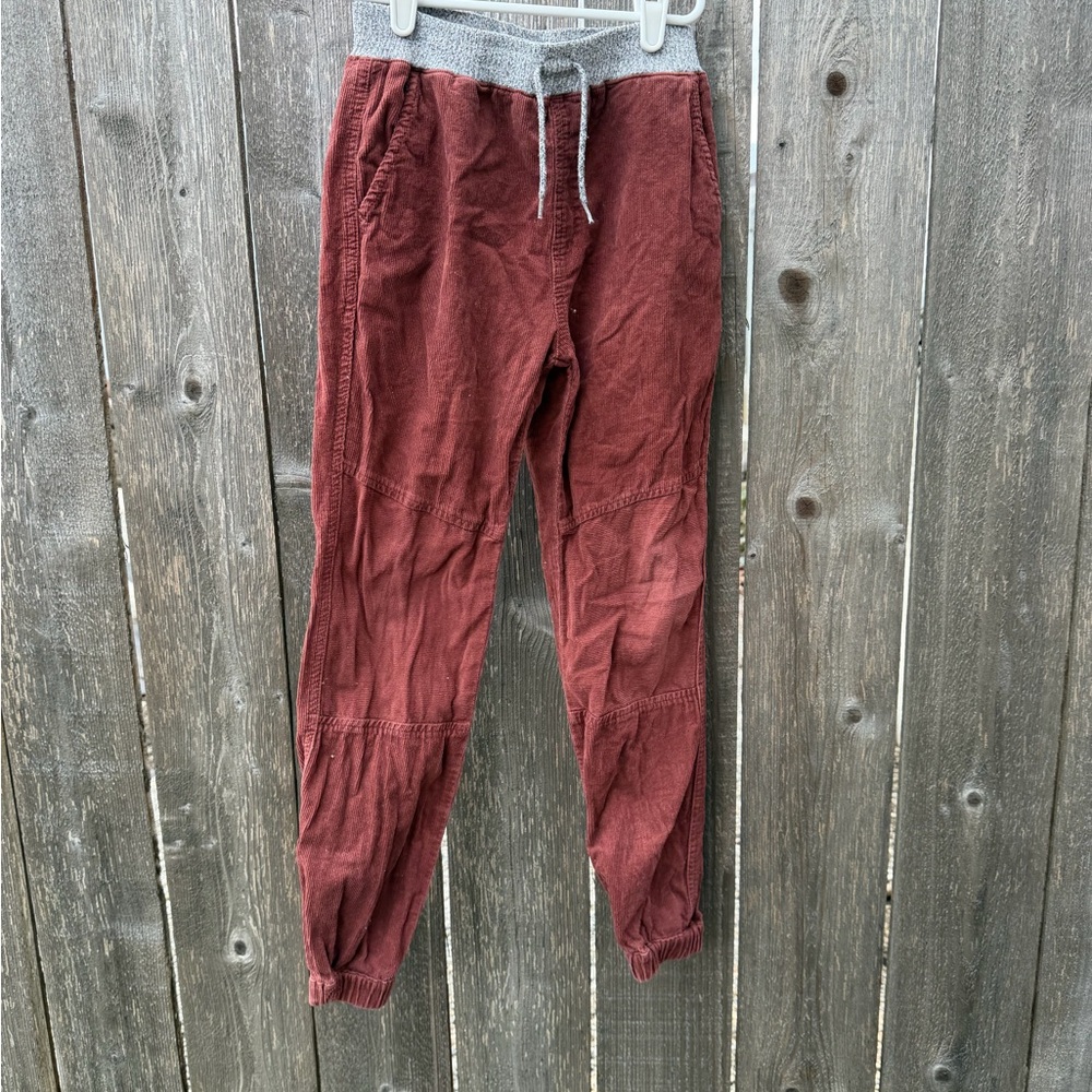 Size 10 Peek Rust Corduroy Joggers